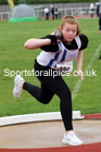 Women and Girls shot putt, 2021 North Eastern Track and Field Champs., Middesbrough. Photo: David T. Hewitson/Sports for All Pics